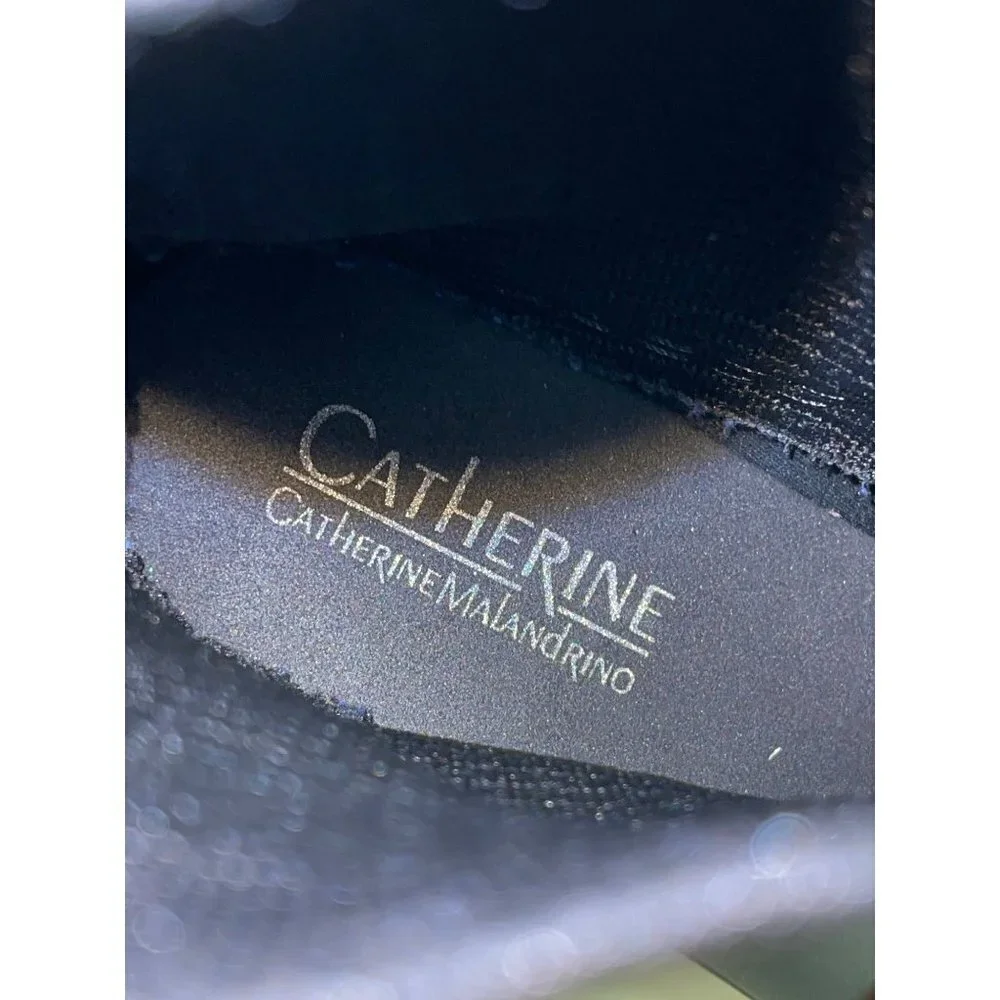 Catherine Malandrino Chelsea Rainboot Black Pull On Size 8 39